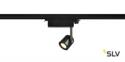 SLV 152660 SUPROS 78 Track LED, rund, schwarz, 3000K, 60° Linse, inkl. 3P.-Adapter SLV 152660 SUPROS 78 Track LED, rund, schwarz, 3000K, 60° Linse, inkl. 3P.-Adapter