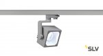 SLV 152794 EURO CUBE Spot, silbergrau, 90°, 4000K, CRI90, inkl. 3P.-Adapter