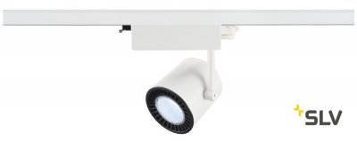 SLV 152811 SUPROS TRACK 3000 Spot, wei?, 4000lm 4000K SLM, 60° Reflektor, inkl. 3P.-Adapter