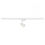 SLV 152951 DEBASTO 7W LED COB SPOT, rund, mattweiss, 3.000K, inkl. 3P.-Adapter