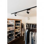 SLV 153250 TURBINE SPOT LED, schwarz, 35W, 3000K, inkl. 3P-Adapter