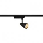 SLV 153250 TURBINE SPOT LED, schwarz, 35W, 3000K, inkl. 3P-Adapter