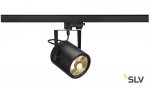 SLV 153420 EURO SPOT ES111, Strahler, rund, schwarz, GU10, max. 75W, inkl. 3P.-Adapter