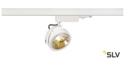 SLV 153581 KALU TRACK QRB111, weiss, max.50W, inkl. 3-P. Adapter SLV 153581 KALU TRACK QRB111, weiss, max.50W, inkl. 3-P. Adapter