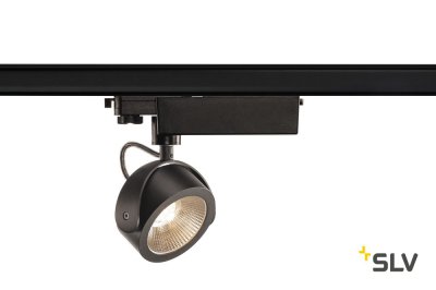 153600 SLV 3Ph, KALU TRACK LED светильник с LED 17Вт, 3000К, 1000лм, 24°, черный