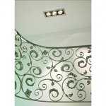 SLV 154642 AIXLIGHT FLAT TRIPLE ES111 Deckeneinbauleuchte, chrom / mattschwarz, 3xGU10, max. 75W