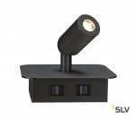 SLV 155100 NAPIA Wandleuchte, schwarz