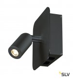 SLV 155100 NAPIA Wandleuchte, schwarz