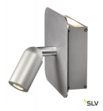 SLV 155104 NAPIA Wandleuchte, aluminium- geb?rstet