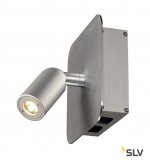 SLV 155104 NAPIA Wandleuchte, aluminium- geb?rstet