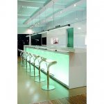 SLV 155130 Q-LINE SINGLE LED, Pendel- leuchte, DALI dimmbar, 1500mm, schwarz