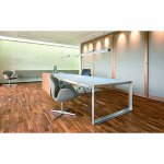 SLV 155134 Q-LINE SINGLE LED, Pendel- leuchte, DALI dimmbar, 1500mm, silber