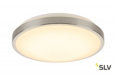 SLV 155156 CORONA LED, Deckenleuchte, rund, 3000k, alu geb?rstet SLV 155156 CORONA LED, Deckenleuchte, rund, 3000k, alu geb?rstet