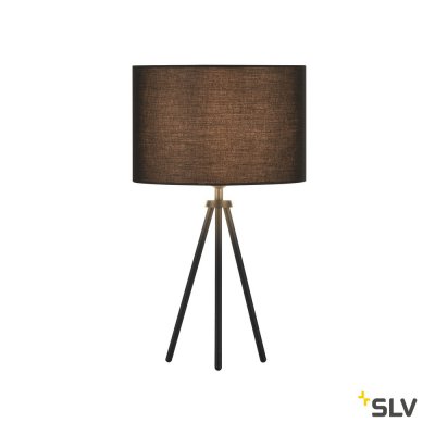 SLV 155540 FENDA E27 Tischleuchte, mattschwarz, ohne Schirm SLV 155540 FENDA E27 Tischleuchte, mattschwarz, ohne Schirm