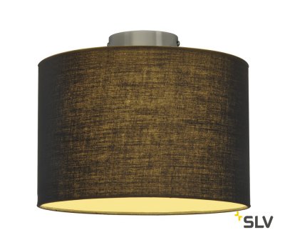 SLV 155552 FENDA E27 Deckenleuchte, chrom, ohne Schirm