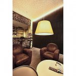 SLV 155561 FENDA E27 Pendelleuchte, weiss, ohne Schirm