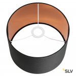 SLV 155592 FENDA Leuchtenschirm, D300/H200, schwarz/kupfer