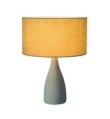 SLV 155701 SOPRANA SOLID TL-2 светильник настольный для лампы E27 40Вт макс., серый бетон/ серо-бежевый