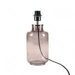 155808 SLV FENDA, светильник настольный для лампы E27 40Вт макс., цилиндр, без абажура, стекло дымчатое