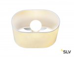 SLV 155861 SOPRANA OVAL Wandleuchte WL-1, weisses Textil, E27, max. 60W