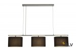 SLV 155870 TRIADEM Pendelleuchte, schwarz, 3xE27
