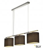 SLV 155870 TRIADEM Pendelleuchte, schwarz, 3xE27