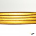 SLV 155911 FORCHINI M Pendelleuchte, PD-2, 40cm, rund, weiss/gold, E27, max. 40W