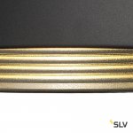 SLV 155920 FORCHINI M Pendelleuchte, PD-1, 50cm, rund, schwarz/ silber, E27, max. 40W