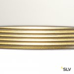 SLV 155921 FORCHINI M Pendelleuchte, PD-1, 50cm, rund, weiss/ silber, E27, max. 40W