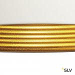 SLV 155931 FORCHINI M Pendelleuchte, PD-1, 50cm, rund, weiss/gold, E27, max. 40W