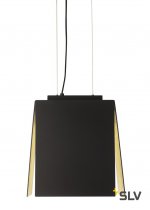 SLV 155960 AVENTO 30 PD светильник подвесной 15Вт с LED 3000К, 660лм, черный/ золото