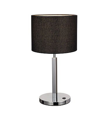 SLV 156040 TENORA Tischleuchte, TL-1, schwarz, E27 max. 60W