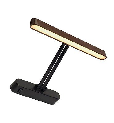 SLV 156257 VINCELLI DISPLAY Wandleuchte, schwarz/Bambus, 2700K LED