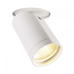 SLV 156411 BILAS Deckeneinbauleuchte, LED Downlight, rund, mattweiss, 20W, 60°, 2700K