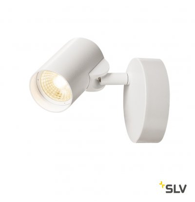 156501 SLV HELIA SINGLE светильник накладной с LED 11Вт, 3000К, 620лм, 35°, белый