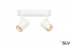 156511 SLV HELIA SINGLE светильник накладной с LED 2х 11Вт, 3000К, 1200лм, 35°, белый