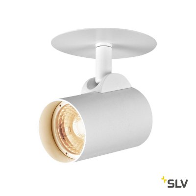 SLV 156531 HELIA EL светильник встраиваемый 500мА 9Вт с LED 3000К, 800лм, 35°, CRI>90, белый