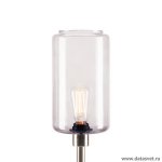 156938 SLV FENDA, абажур стеклянный диам. 15 см для лампы E27 40Вт макс., стекло дымчатое