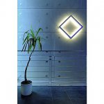 SLV 157381 OPEN GRILL Wand- und Deckenleuchte, eckig, weiss, 4xG5, 4x24W