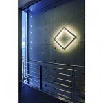 SLV 157381 OPEN GRILL Wand- und Deckenleuchte, eckig, weiss, 4xG5, 4x24W