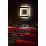 SLV 157381 OPEN GRILL Wand- und Deckenleuchte, eckig, weiss, 4xG5, 4x24W