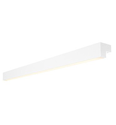 SLV 157441 L-LINE 120 LED, Wand- und Deckenleuchte, IP44, 3000K, 3000lm, weiss