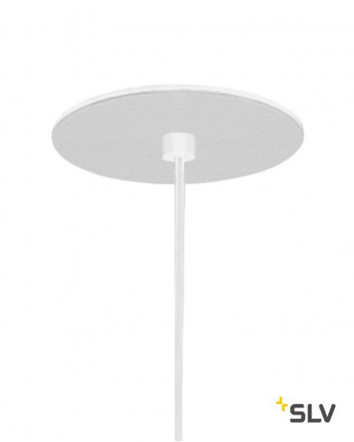 158401 SLV HELIA 30 светильник подвесной встраиваемый 500мА с LED 7.5Вт, 3000К, 470лм, белый 158401 SLV HELIA 30 светильник подвесной встраиваемый 500мА с LED 7.5Вт, 3000К, 470лм, белый