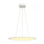 SLV 158622 LED PANEL ROUND, Pendeleuchte , weiss, 360LED, 40W, dimmbar 1-10V, 2700K
