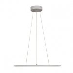 SLV 158634 LED PANEL ROUND, Pendelleuchte , silbergrau, 360LED, 40W, dimmbar 1-10V, 4000K