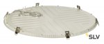 SLV 158663 LED PANEL ROUND, Einbauleuchte , weiss, 360LED, 40W, ohne Treiber, 3000K