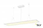 SLV 158724 I-PENDANT PRO LED Panel Pendelleuchte, 1195x295mm, mattweiss, 230V, 4000K