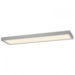 SLV 158732 I-PENDANT PRO LED Panel Pendelleuchte, 1195x295mm, silbergrau, 230V, 2700K