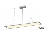 SLV 158734 I-PENDANT PRO LED Panel Pendelleuchte, 1195x295mm, silbergrau, 230V, 4000K