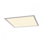 158743 SLV I-VIDUAL LED PANEL 60x60 светильник встраиваемый с LED 35Вт, 3000К, 3250лм, без БП, серебристый
